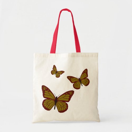 Chinese Monarch Tote Bag
