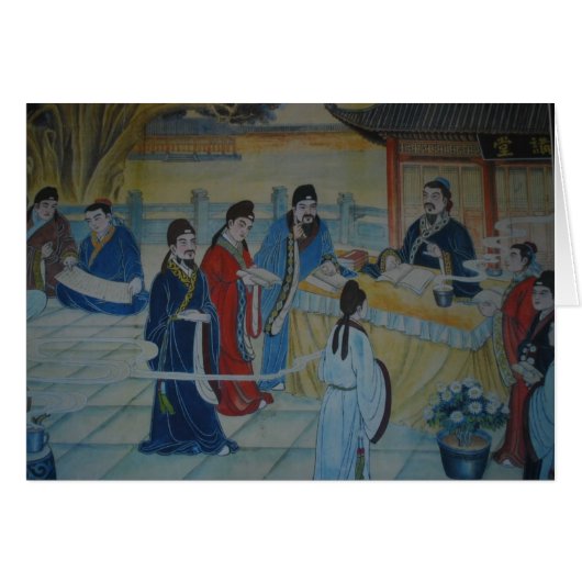 Chinese Mural Painting Cards (Front Horizontal)