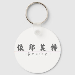Chinese name for Yvette 20383_4.pdf Keychain