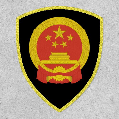 Chinese National Emblem China Patch