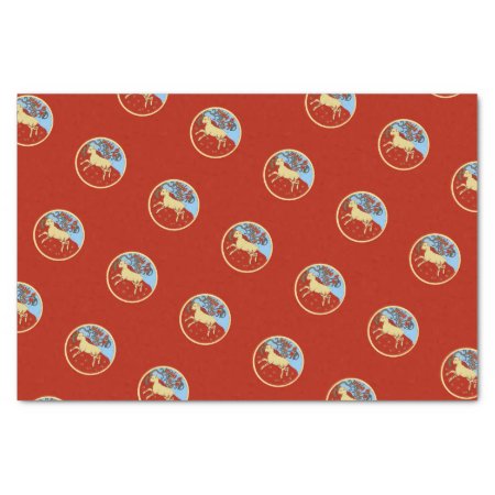 Chinese New Year 2015 Year Of The Ram, Sheep, Goat Tissue Paper