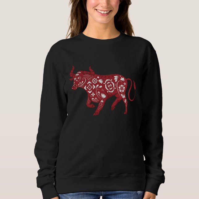 Chinese New Year 2021  Year of the Ox Sweatshirt (Front)