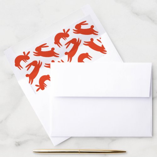 Chinese New Year 2023 Rabbit Envelope Liner