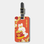 Chinese New Year 2023 Richy Rich Rabbit Luggage Tag