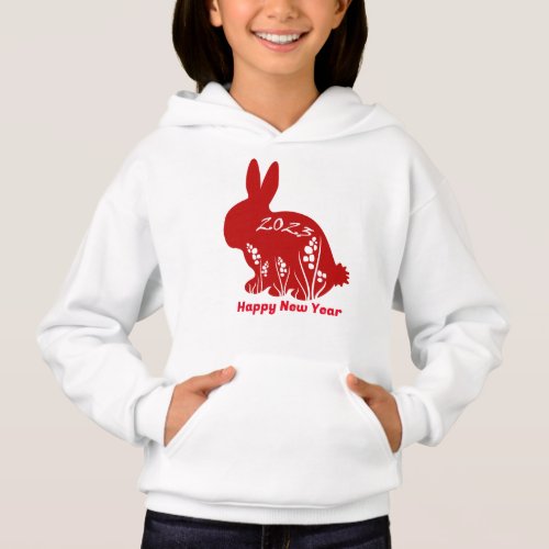 Chinese New Year 2023 t_shirt year of the Rabbit Hoodie