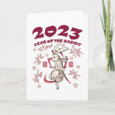 Chinese New Year 2023 Rabbit CARD DESIGN 农历新年兔年 by