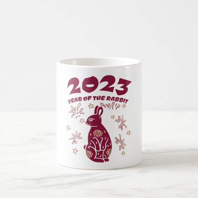Chinese New Year 2023 - Year of the Rabbit Coffee Mug (Center)