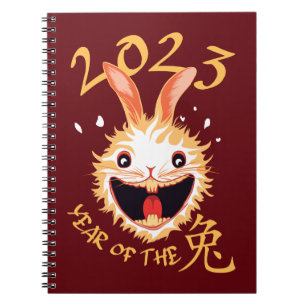 Chinese new year 2023 Year Of The Rabbit Notebook