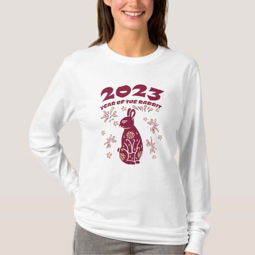 Chinese New Year 2023 _ Year of the Rabbit T_Shirt