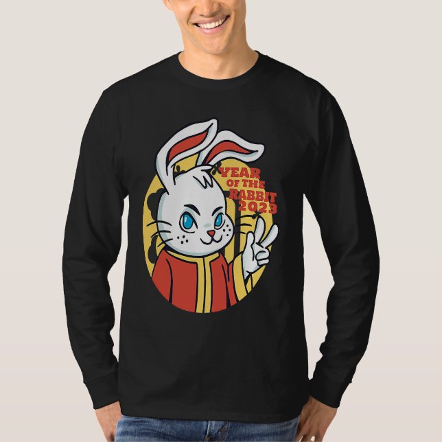 CHINESE NEW YEAR 2023 Year Of The Rabbit Women Men T-Shirt (Front)