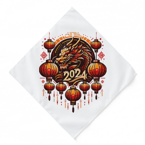 chinese new year 2024 bandana