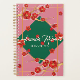 Chinese New Year 2024 Blossom Flowers Planner