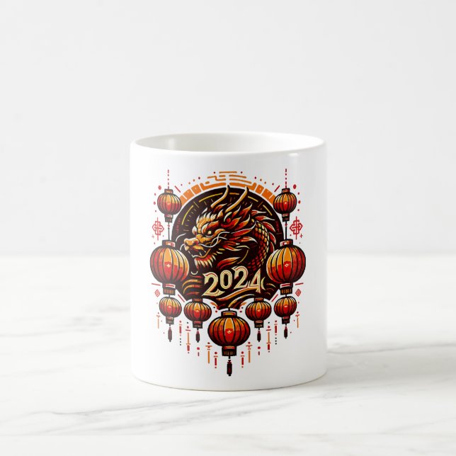  chinese new year 2024 coffee mug (Center)