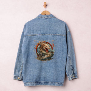 Chinese new year 2024  denim jacket
