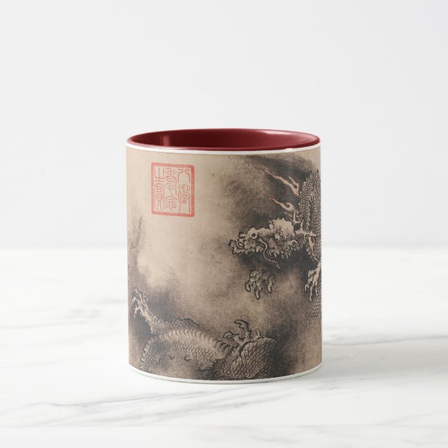 Chinese New Year 2024 Dragon Painting Mug 1 (Center)
