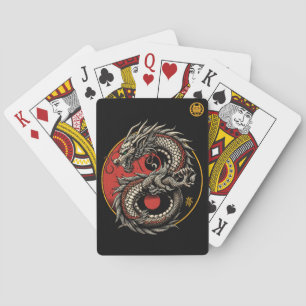 Chinese New Year 2024 Dragon, Year of the Dragon Poker Cards