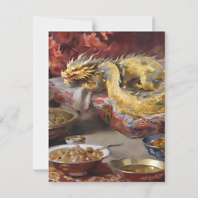 Chinese New Year 2024 E - Oils Holiday Card (Front)