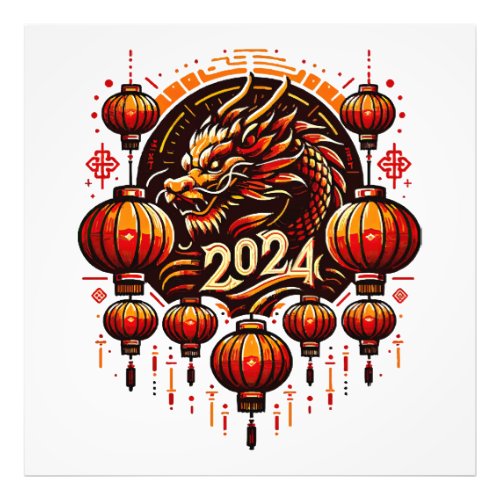  chinese new year 2024 photo print