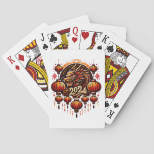 chinese new year 2024 poker cards