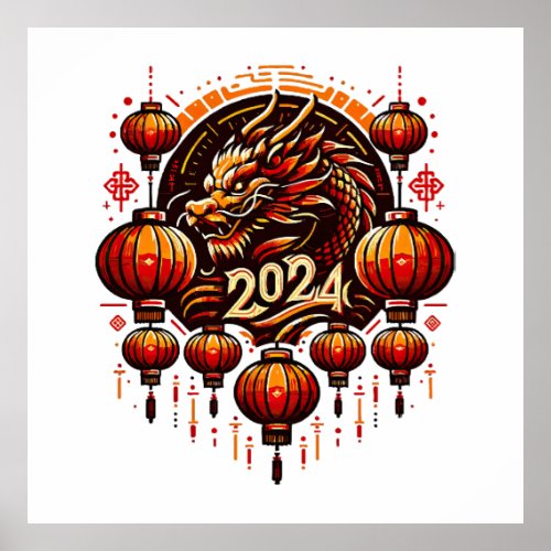  chinese new year 2024 poster