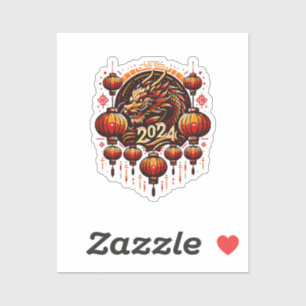 chinese new year 2024 sticker