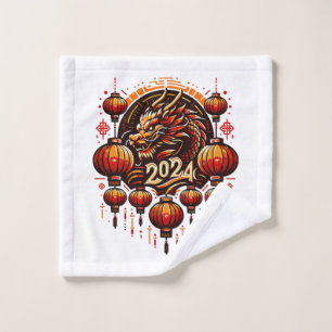chinese new year 2024 wash cloth