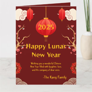 Chinese New year  2025 Card