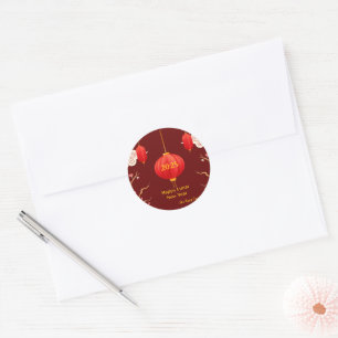Chinese New year  2025 Classic Round Sticker