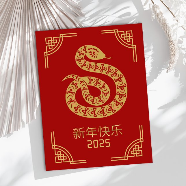 Chinese New Year 2025 Holiday Postcard (Creator Uploaded)