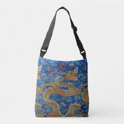 Chinese New Year 2025 Imperial Golden Dragon Crossbody Bag