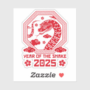 Chinese New Year 2025 Year of the Snake Sticker