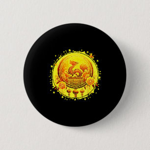 Chinese New Year 2026 Horse Happy New Year Chinese Button