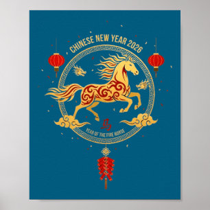 Chinese New Year 2026 Year Of The Horse 6  Poster