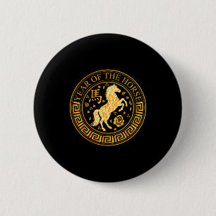 Chinese New Year 2026 Year Of The Horse  Button