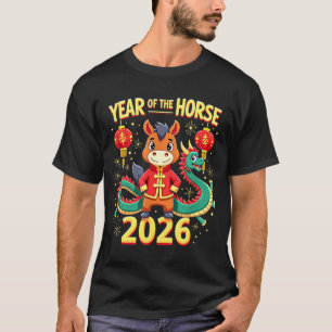 Chinese New Year 2026 Year Of The Horse T-Shirt