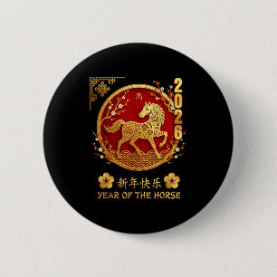 Chinese New Year 2026 Year Of The Horse Zodiac Lov Button