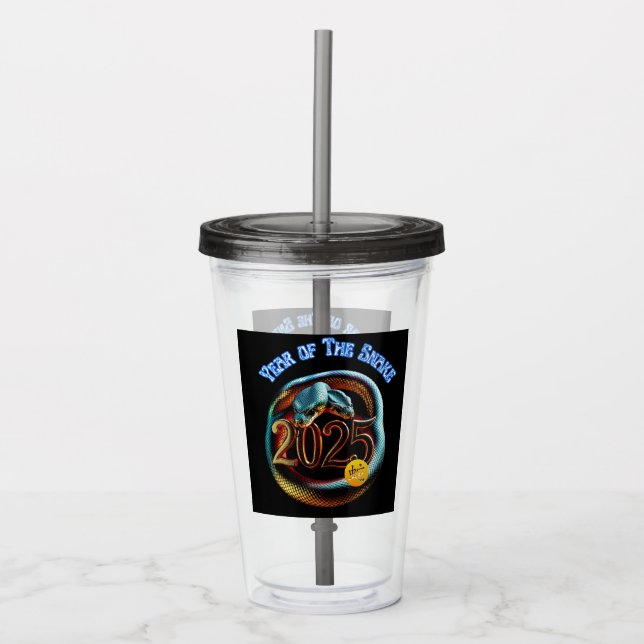Chinese New Year Acrylic Tumbler (Front)