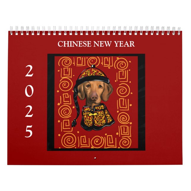 CHINESE NEW YEAR CALENDAR (Cover)