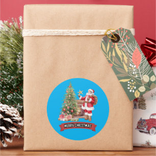 CHINESE NEW YEAR CLASSIC ROUND STICKER