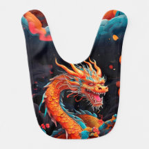 Chinese New Year colorful dragon