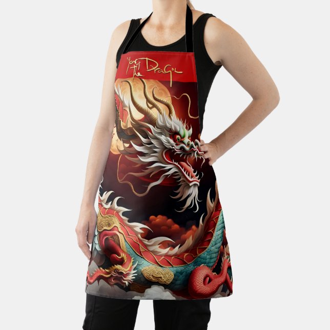 Chinese New Year Dragon 2024 Ap03 Apron (Insitu)