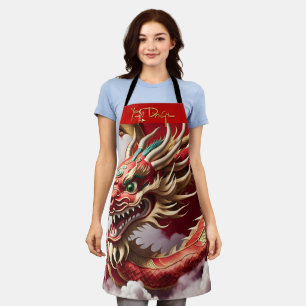 Chinese New Year Dragon 2024 Ap05 Apron