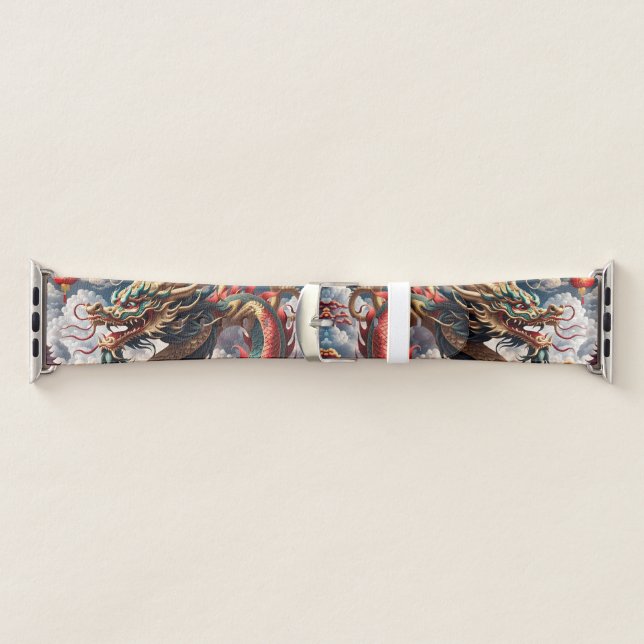 Chinese New Year Dragon 2024 AWB02 Apple Watch Band (Band)