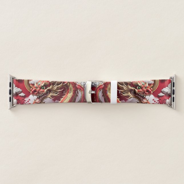 Chinese New Year Dragon 2024 AWB03 Apple Watch Band (Band)