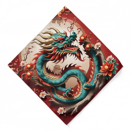 Chinese New Year Dragon 2024 BAND01 Bandana