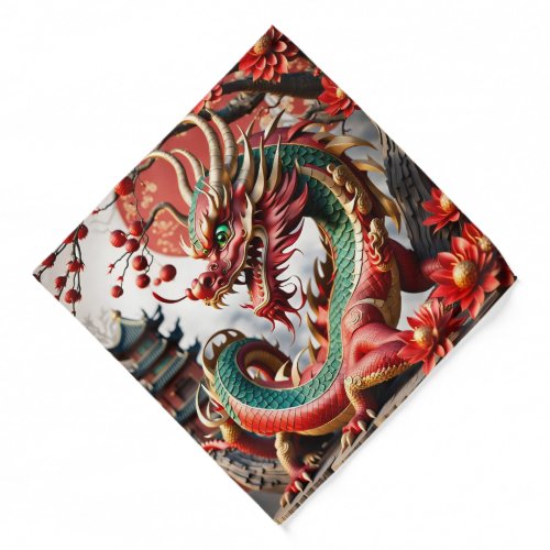 Chinese New Year Dragon 2024 BAND02 Bandana