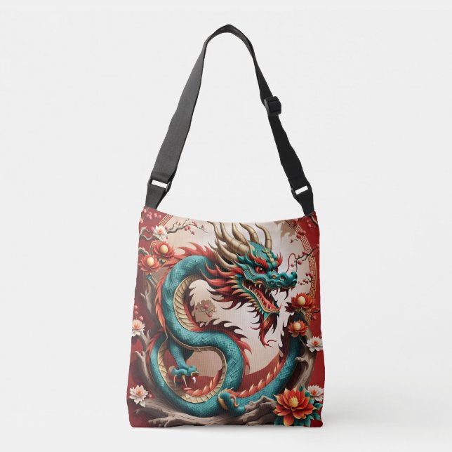 Chinese New Year Dragon 2024 CBBag01 Crossbody Bag (Front)