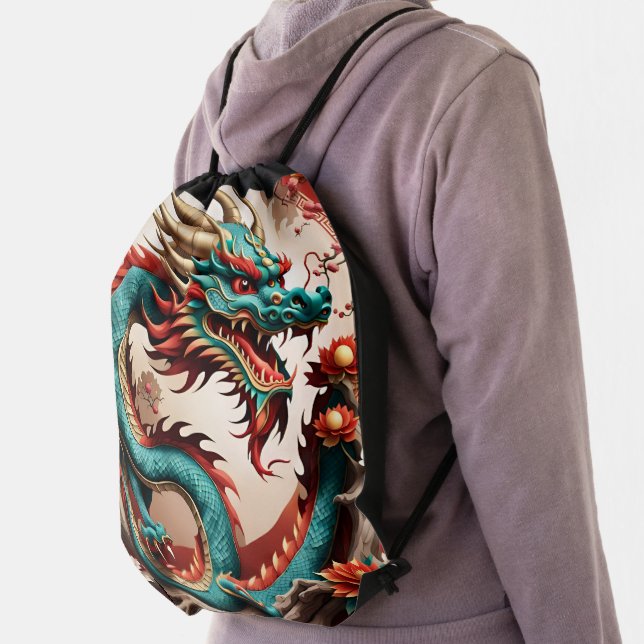 Chinese New Year Dragon 2024 DBAG01 Drawstring Bag (Insitu)