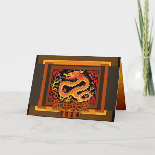 Chinese New Year Dragon 2024 GC03 greeting card
