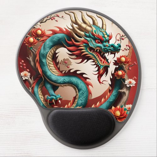 Chinese New Year Dragon 2024 GMP01 Gel Mouse Pad